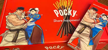 Street Fighter Pocky Collab